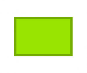 Produkt Limetková kriedová tabuľa v zelenom drevenom ráme